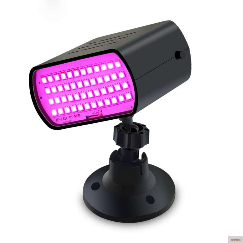 Фото SMD5050 48 Светодиодные сценические огни управление звуком DJ Дискотека