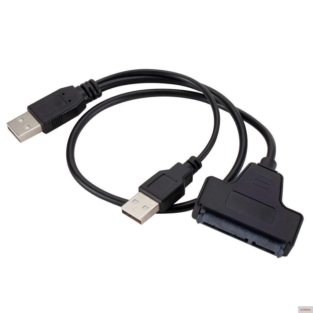 Фото CARPRIE SATA к USB двойной 2 0 7 15pin адаптер кабель для 5 HDD ноутбука жесткий диск Driver9