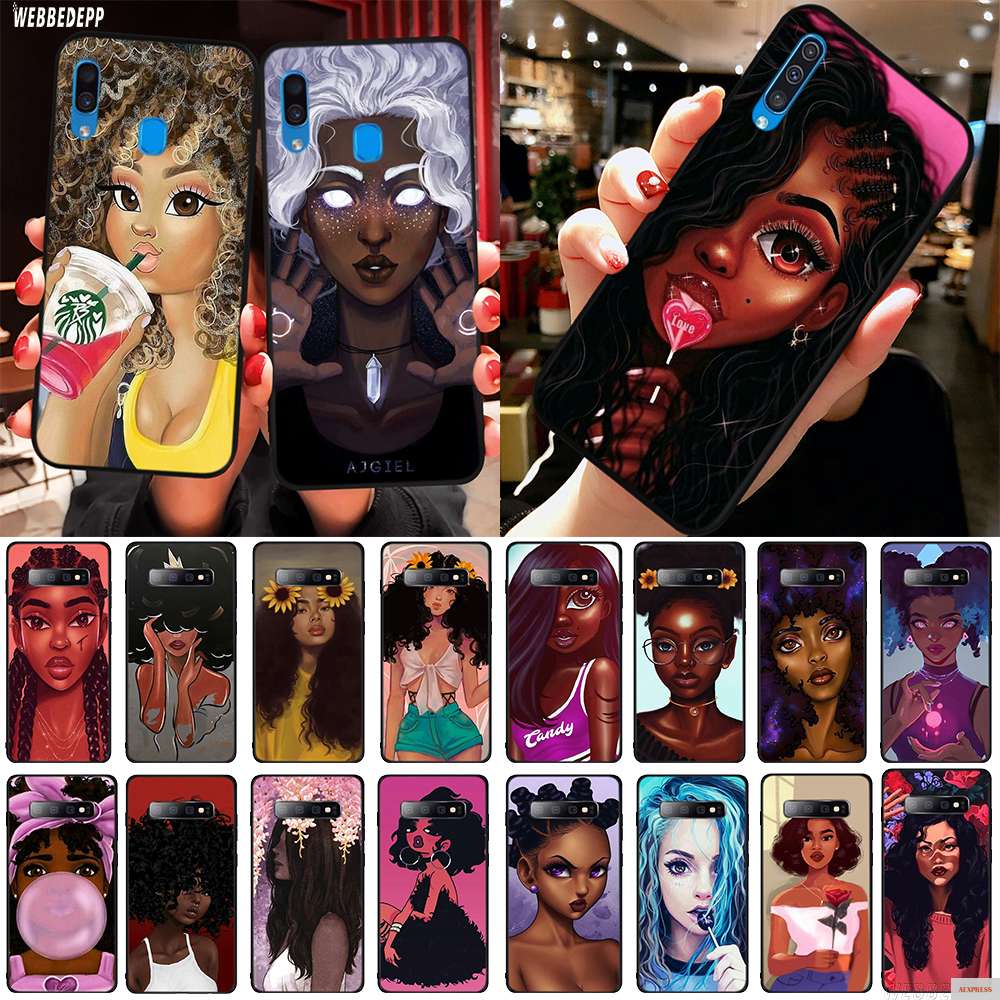 Фото 2bunz Melanin Poppin Aba TPU чехол для samsung Galaxy A2 Core A20e A70s J4 J6 Plus Prime J7 Duo J8 мягкий | Мобильные