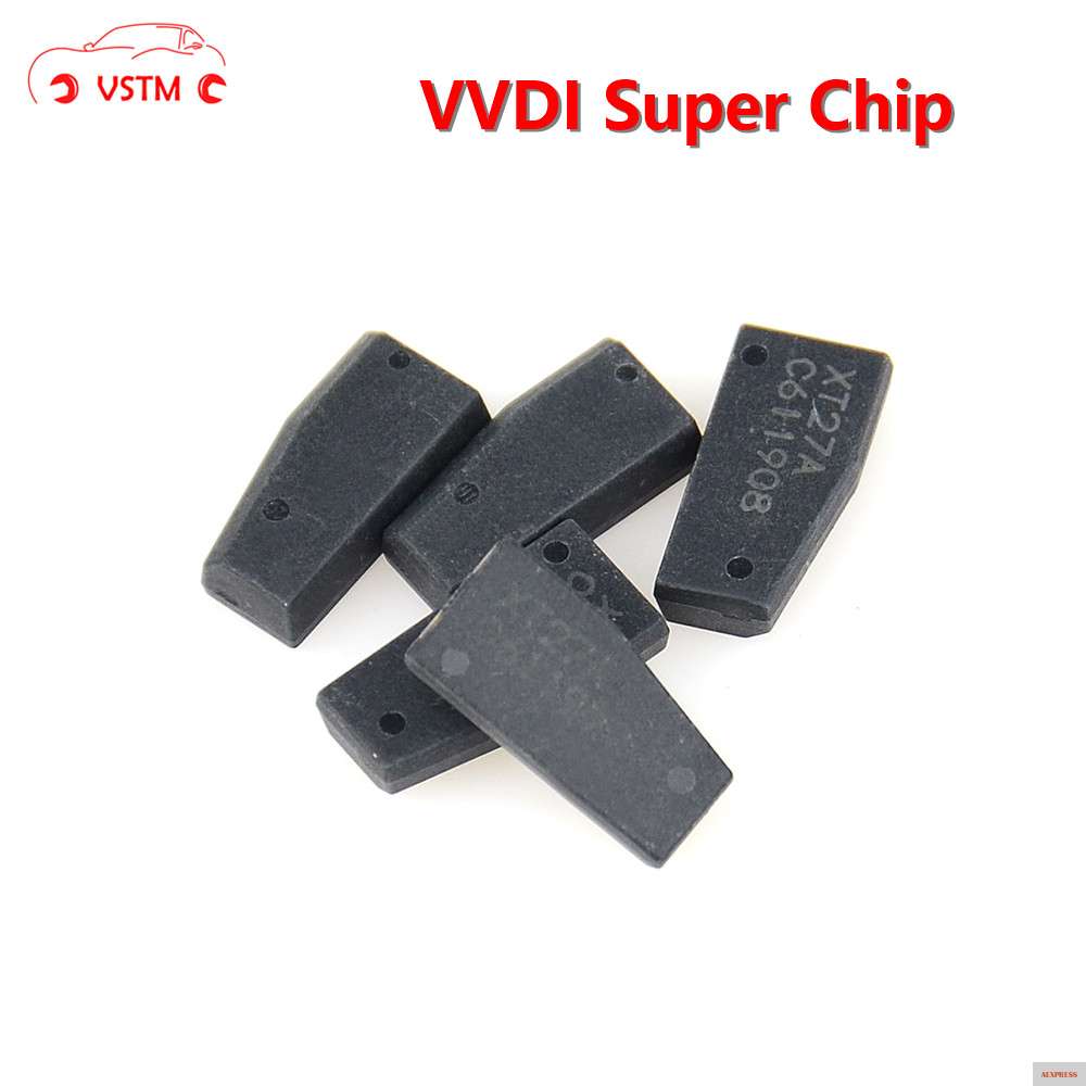 Фото 1 шт. Xhorse VVDI супер чип XT27A01 XT27A66 транспондер для ID46/40/43/4D/8C/8A/T3/47 VVDI2 VDI инструмент