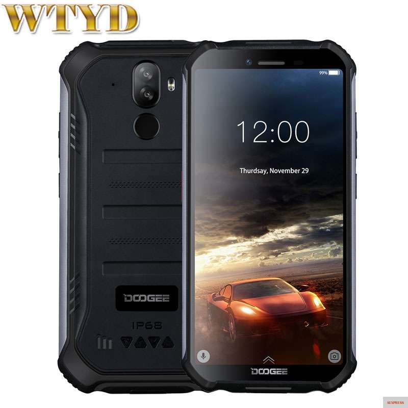 Фото DOOGEE S40 смартфон с 5 дюймовым дисплеем четырёхъядерным процессором MT6739 ОЗУ 2 Гб ПЗУ
