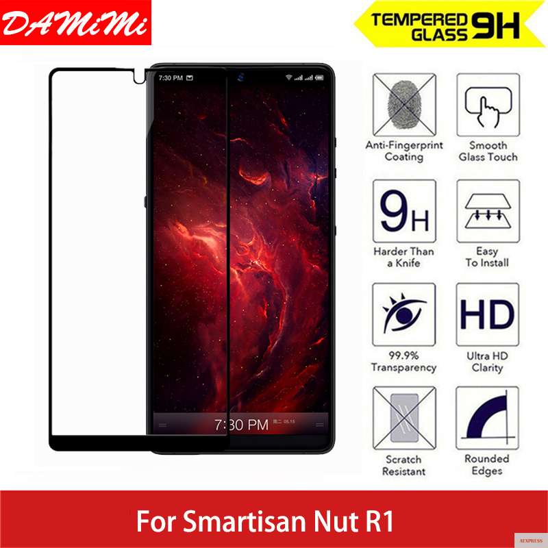 Фото Закаленное стекло для Smartisan Jianguo R1 закаленное Полное покрытие основной протектор