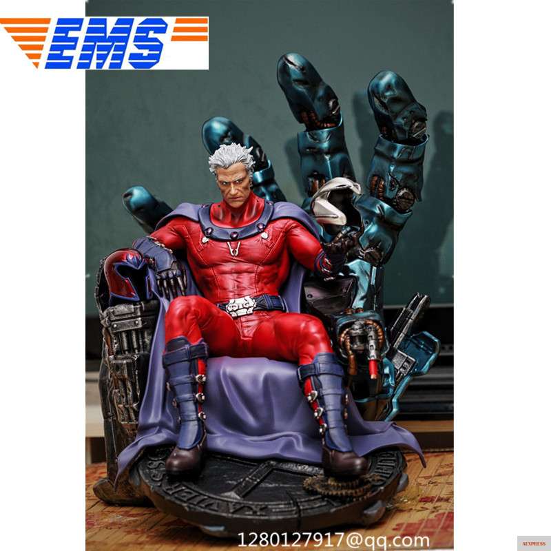 Фото Статуя X Men суперзлодей Магнето Макс эйзенхард полноразмерная портретная фигурка