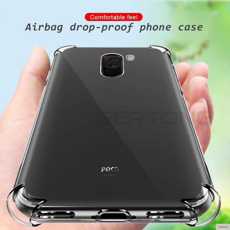 Фото Противоударный прозрачный мягкий чехол для Xiaomi Redmi Note 5 6 Pro A Plus Mi 8 Lite A2 Mix3 MiX2S Pocophone