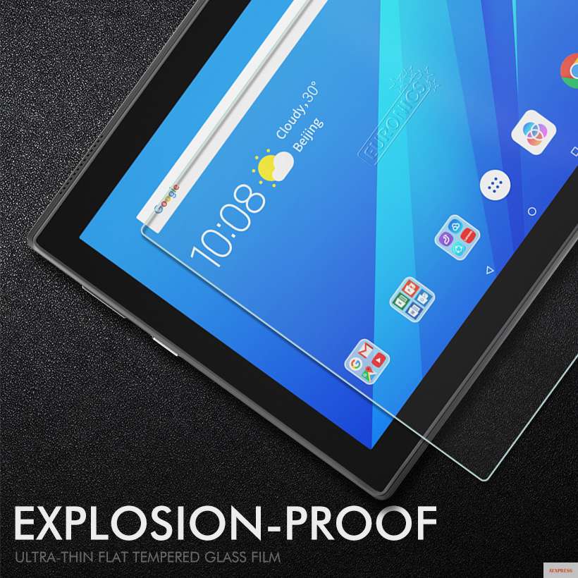 Фото Закаленное стекло 9H для планшета Lenovo Tab 4 10 Plus 8 Tab3 7 710F 2|Защитные стёкла и плёнки| |